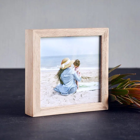 SQUARE Solid Wood Standing Photo Frame