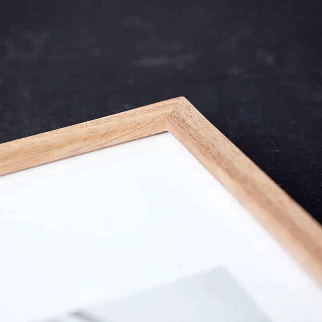 Solid Wood Frame - Natural Finish