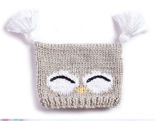 Lovu baby range - Knitted Owl Hat